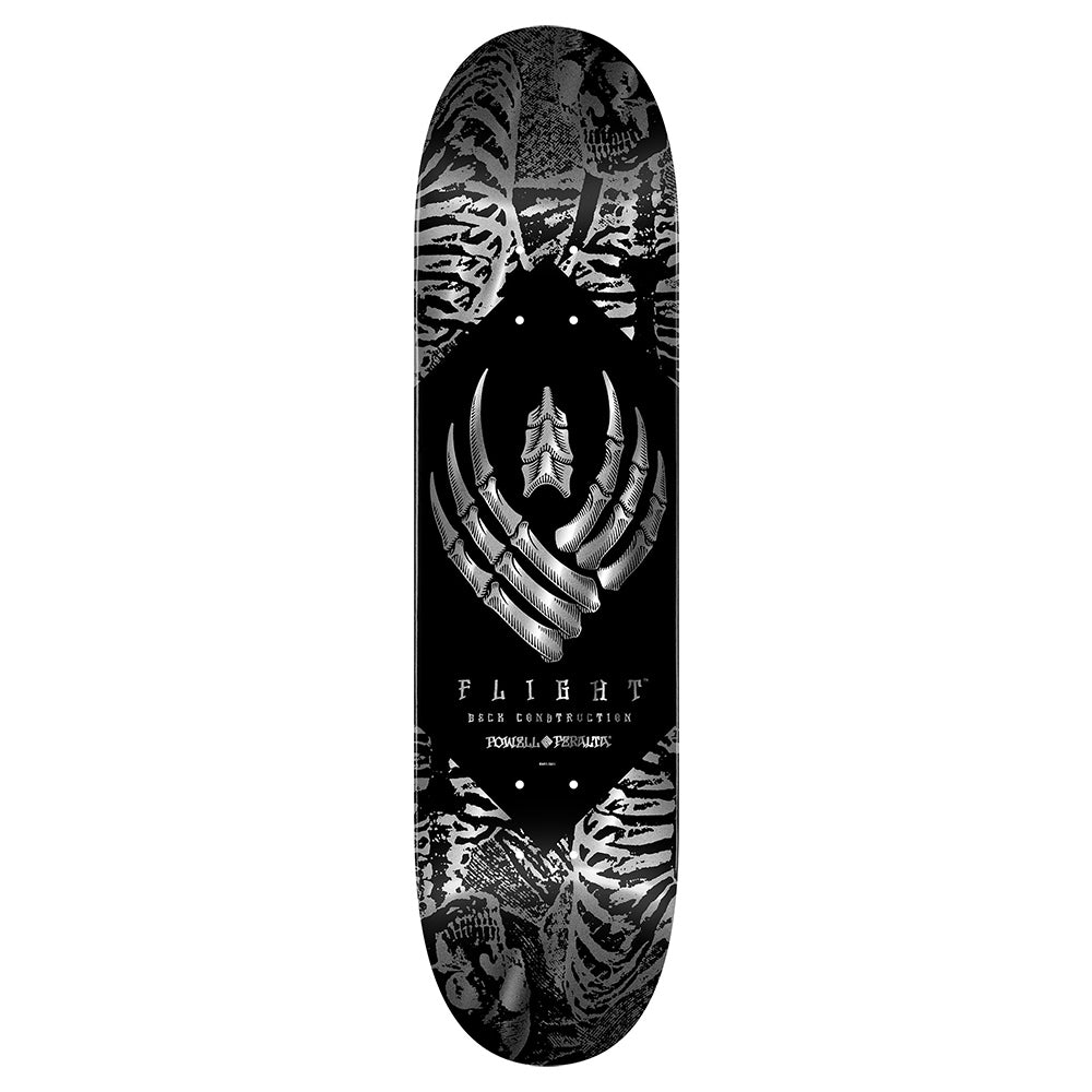 Powell Peralta FLIGHT Skeleton • 8.25" • Silver Foil