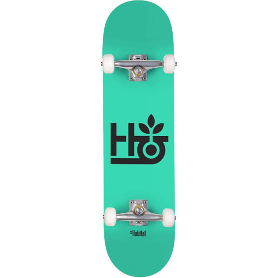 Habitat Pod Teal Complete Skateboard – 7.75″