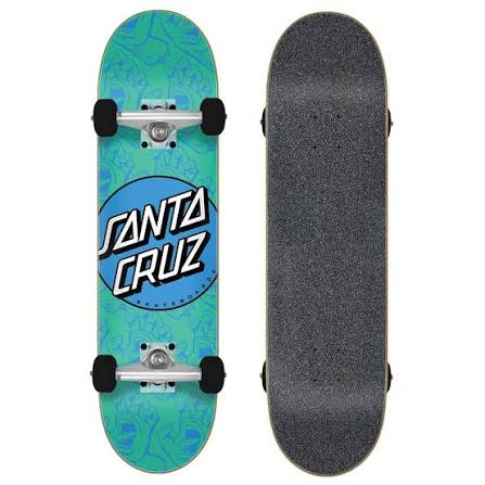 Santa Cruz Other Dot Hands Complete Skateboard – 7.75″