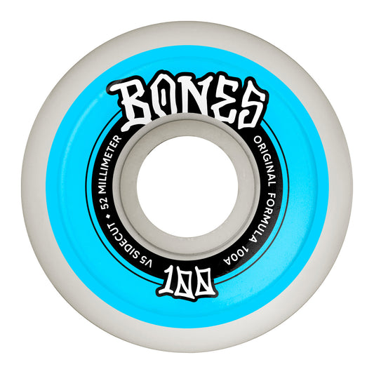 BONES™ OG Formula • Wides • 52mm • 100A • V4 • White