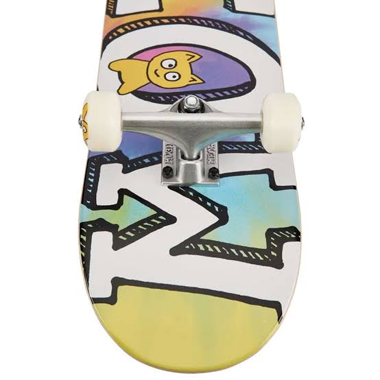 Meow Logo Complete Skateboard – Tie Dye 7.5″