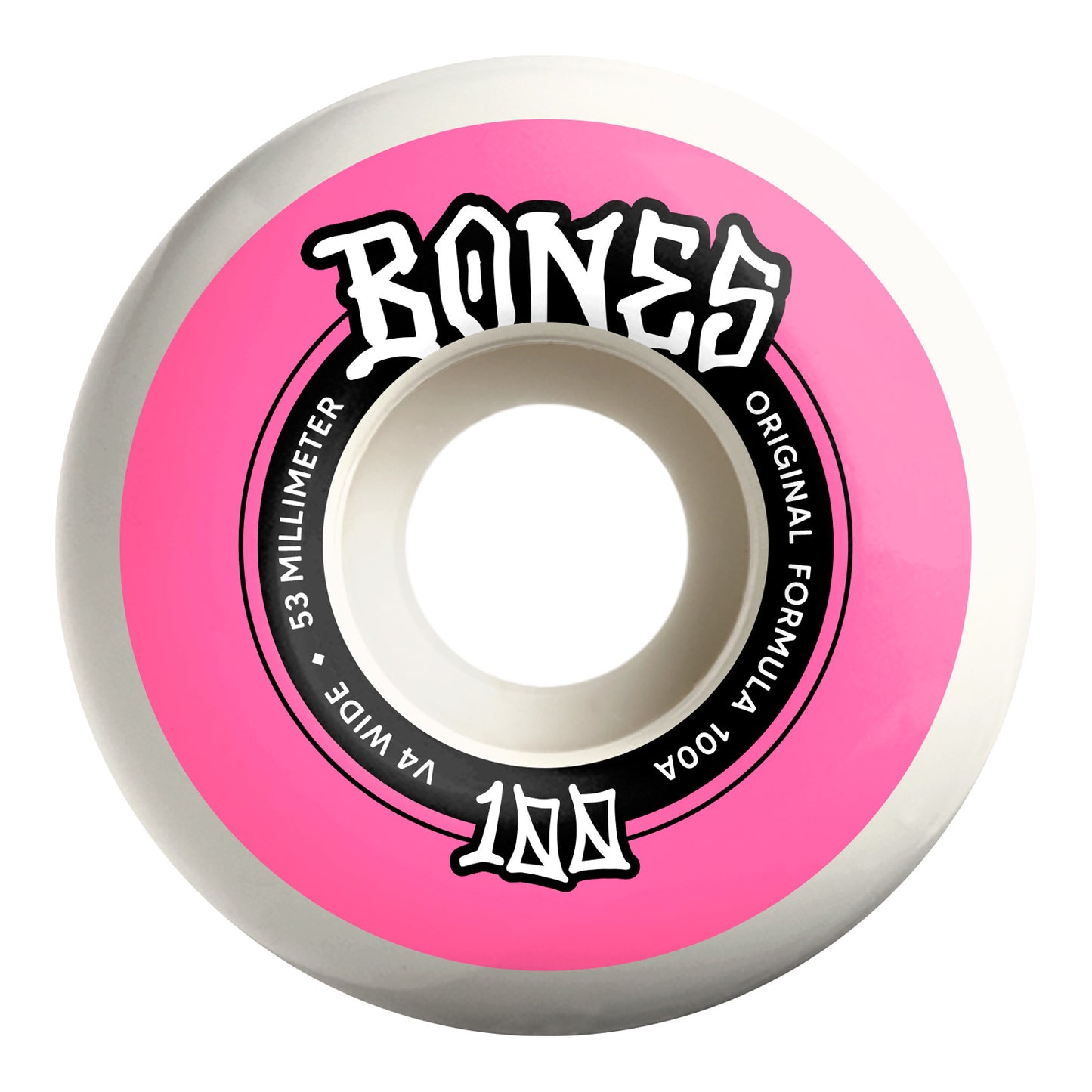 BONES™ OG Formula • Wides • 53mm • 100A • V4 • White