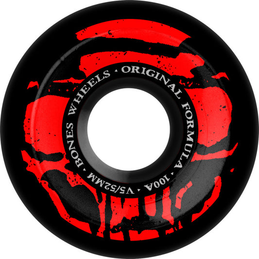 BONES Mummy Skulls O.G. Formula • 52mm • 100A • V5 Sidecut • Black