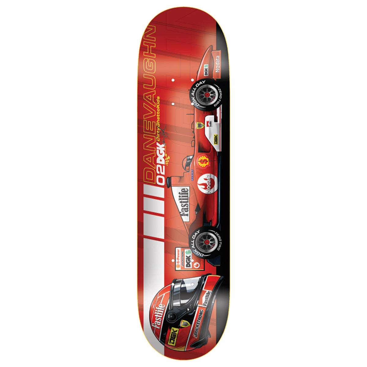 DGK Vaughn Bricks To Pit Skateboard Deck 8.38"