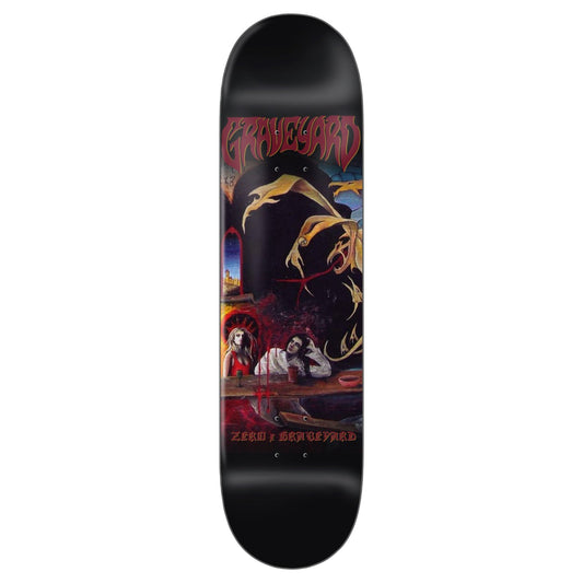Zero x Graveyard Self Titled Skateboard Deck 8.25"