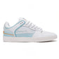 Chaussures de skate en cuir blanc Lakai Telford Low x Rob Welsh
