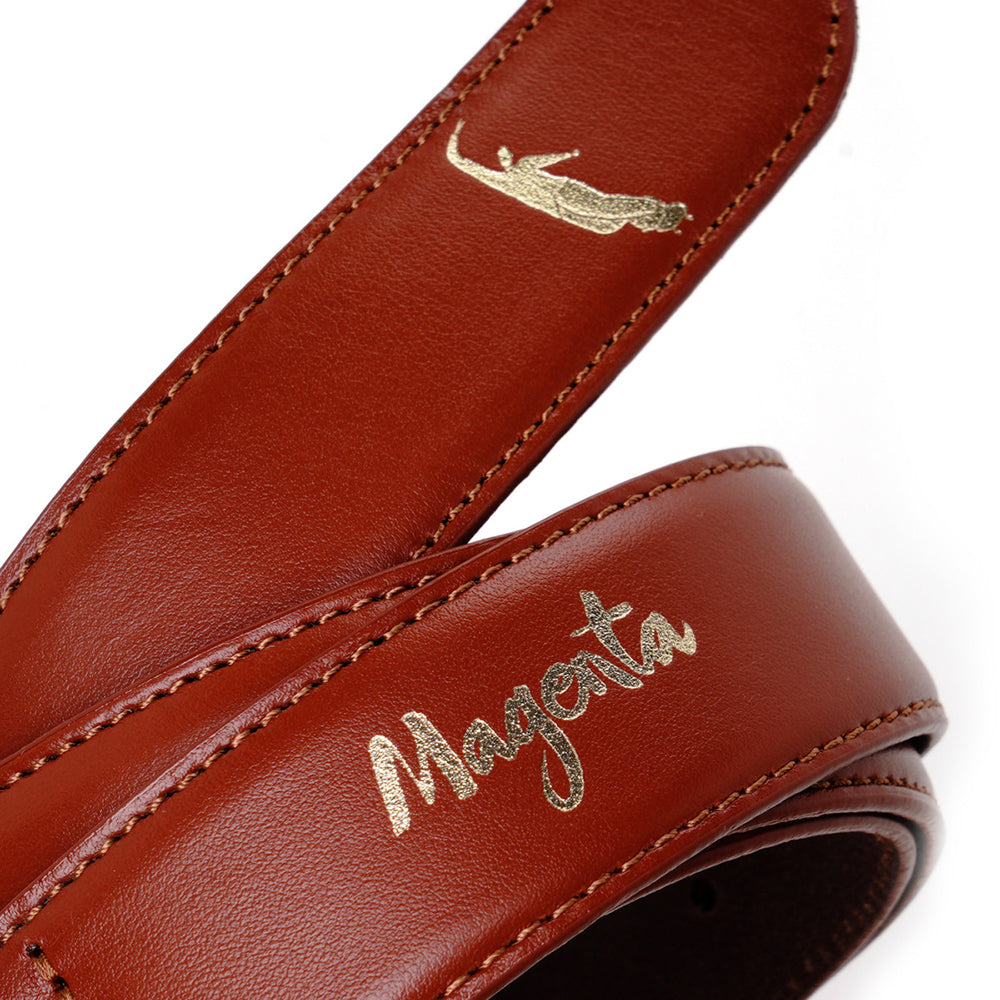 Magenta PWS Belt Brown