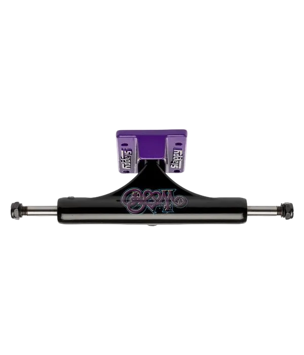 Slappys Bam ST1 Hollow Light Skateboard Truck Purple/Black (Pair)