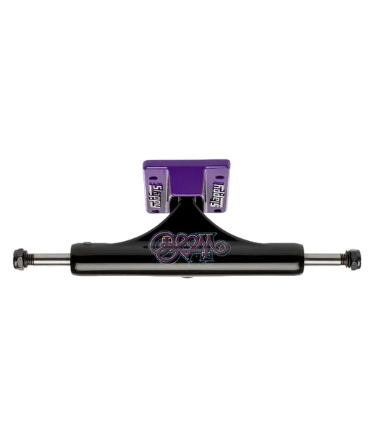 Slappys Bam ST1 Hollow Light Skateboard Truck Purple/Black (Pair)