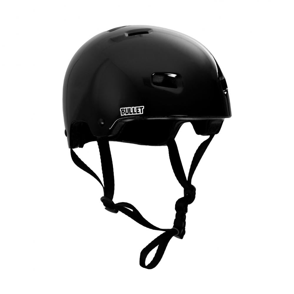Bullet x Santa Cruz Helmet Screaming Hand Youth 49-54cm Gloss Black OSFA YOUTH