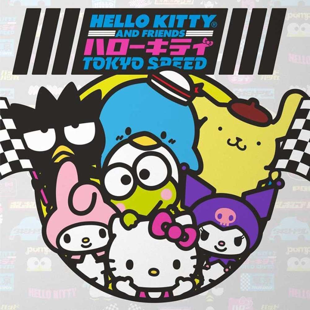 Girl Sanrio Tokyo Speed Staple 99A White Skateboard Wheels (4Pk)