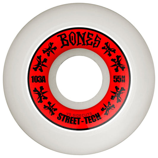 Bones Wheels STF V5 Sidecut 103A Skateboard Wheels (4Pk)