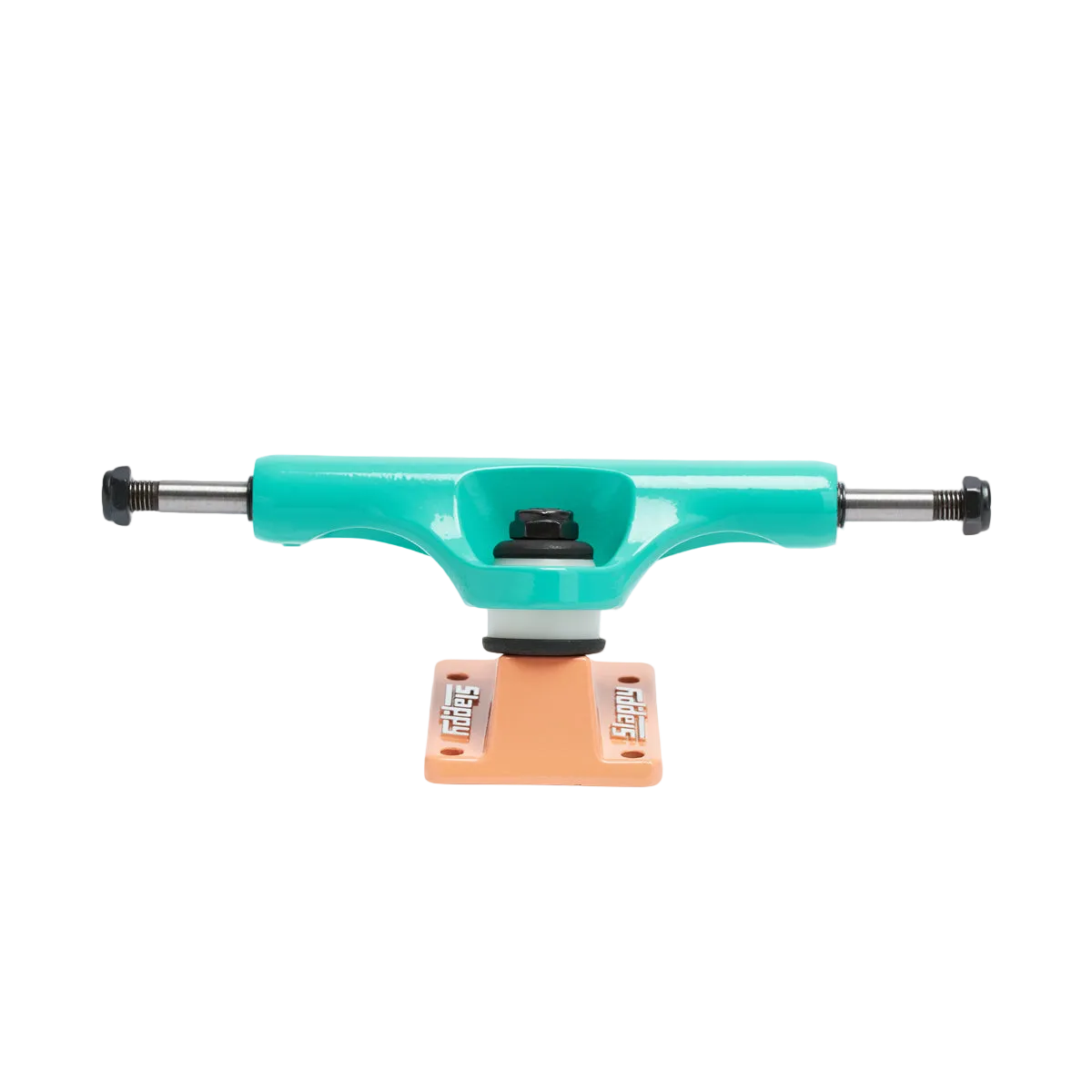 Slappys Curb Creeper ST1 Skateboard Truck Teal/Pink (Pair)
