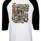 Independent Truck Co Crust Baseball Top Black/White