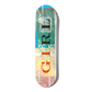 Girl Gass Letterpress Skateboard Deck 8"