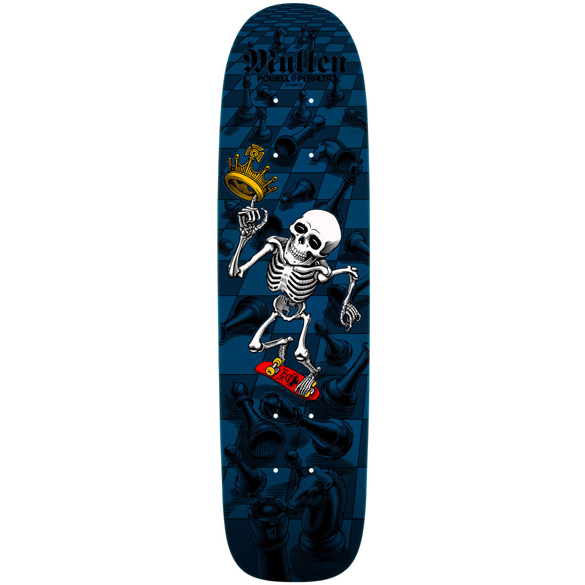 Powell Peralta Bones Brigade Series 17 Rodney Mullen Skateboard Deck 7.4"