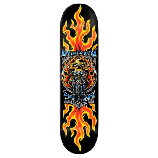 Zero Burleigh Chrome Skateboard Deck 8.5"