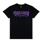 Thrasher Wet Paint T-Shirt Black
