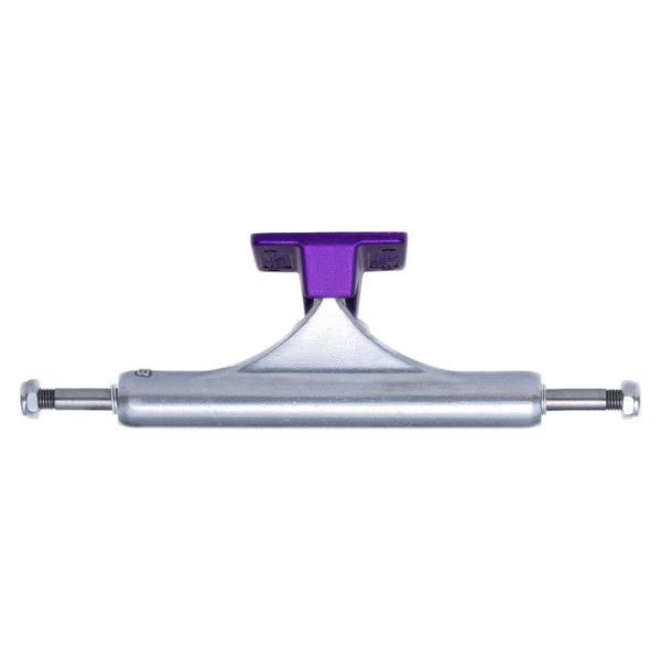 Slappys ST1 Hollow Light Skateboard Truck Purple/Silver (Pair)