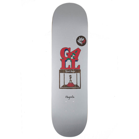 Magenta Fred Gall Guest Skateboard Deck 8.25"