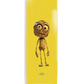 Push Plywood Guy FP Incomplete Skateboard Yellow/Green 7.25"
