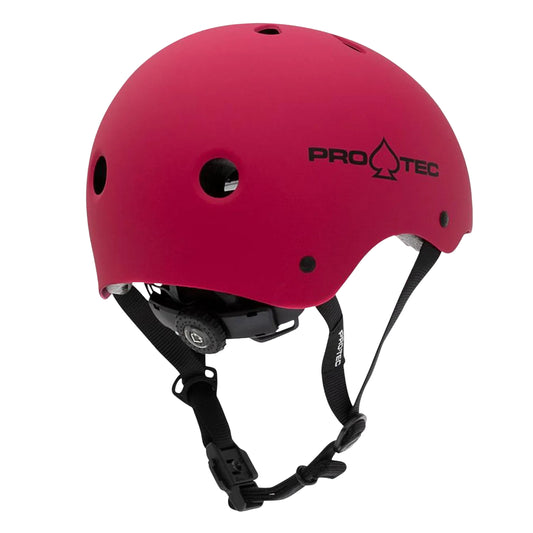 Pro-Tec Helmet JR Classic Fit Matte Pink YOUTH (Certified)