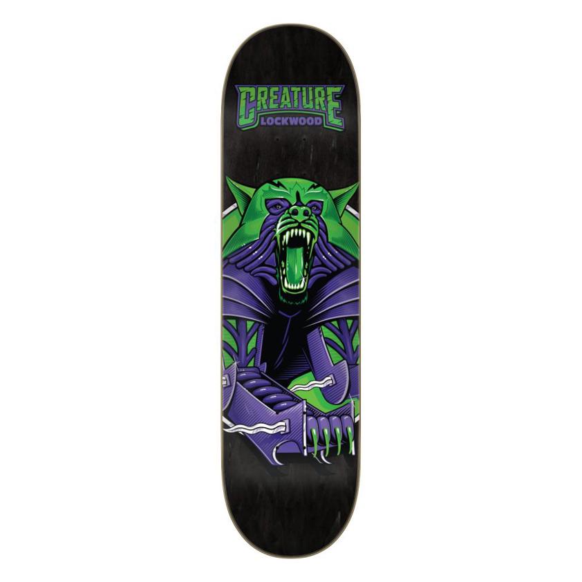 Creature Lockwood Robo Wolf Skateboard Deck 8.25"
