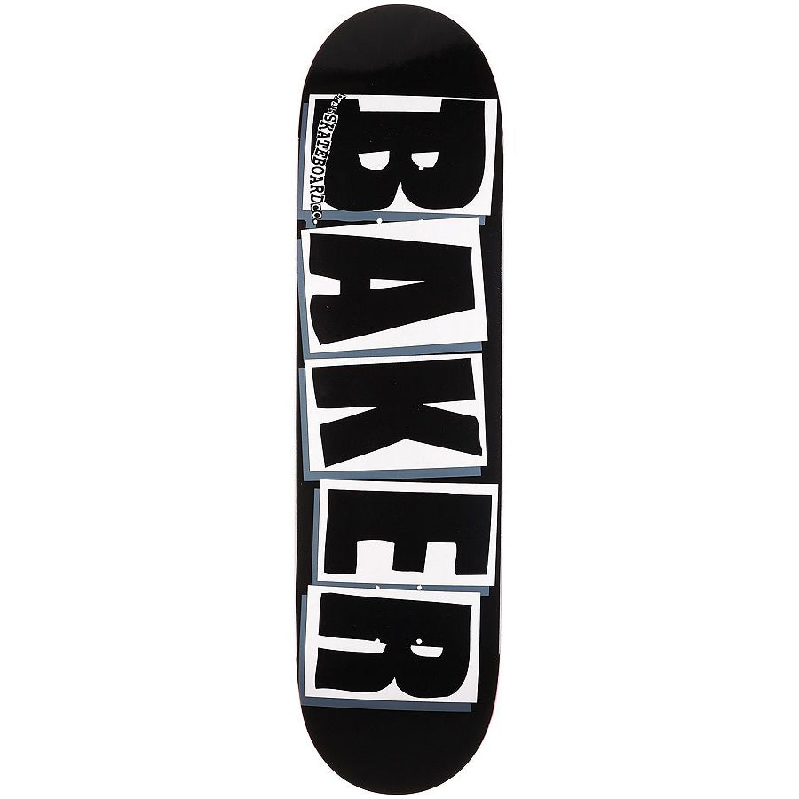 Baker Brand Logo Black/White Skateboard Deck 8.475"