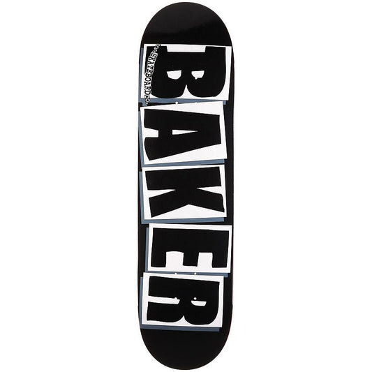 Baker Brand Logo Black/White Skateboard Deck 8.475"