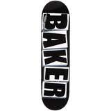 Baker Brand Logo Black/White Skateboard Deck 8.475"