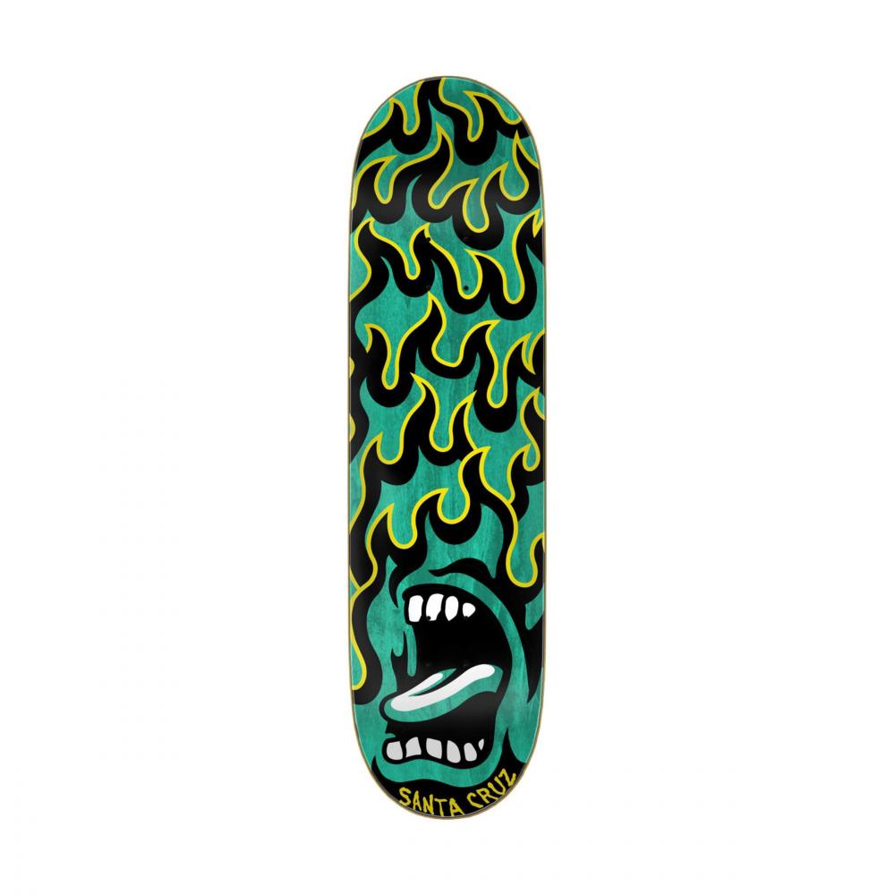 Santa Cruz Screaming Flame Skateboard Deck 8.5"