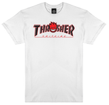 Thrasher x Spitfire Big Head Outline T-Shirt White