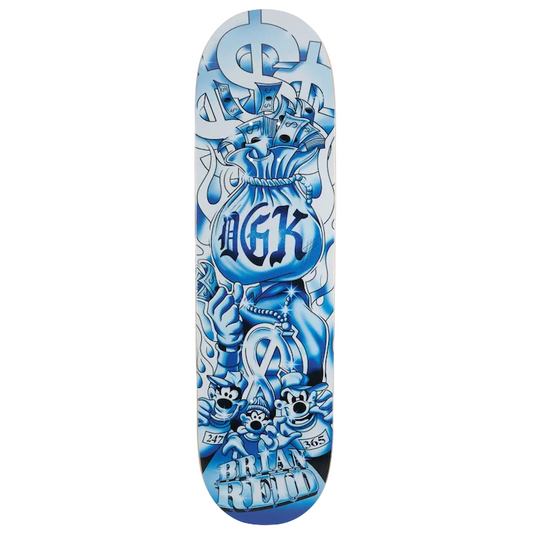 DGK Reid Money Bag Pro Skateboard Deck 8.38"