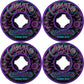 Slime Balls Bam Margera Guest Hardline 95a Purple 54MM Skateboard Wheels