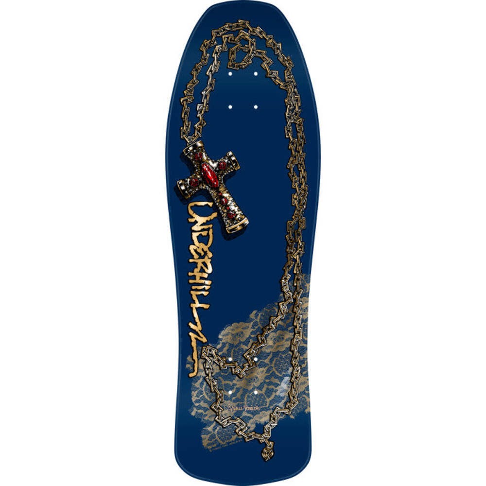 Powell Peralta Ray Underhill Cross 175 Skateboard Deck 10"