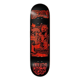 Heroin Skateboards Wilson Allegory Of Fear Skateboard Deck 8.75"