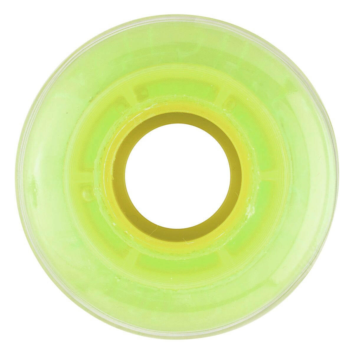 Ricta Clear Splatter Clouds Camo Yellow 78A 54mm Skateboard Wheels (4Pk)