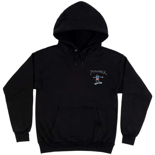 Thrasher Gonz Mini Logo Hooded Sweatshirt Black