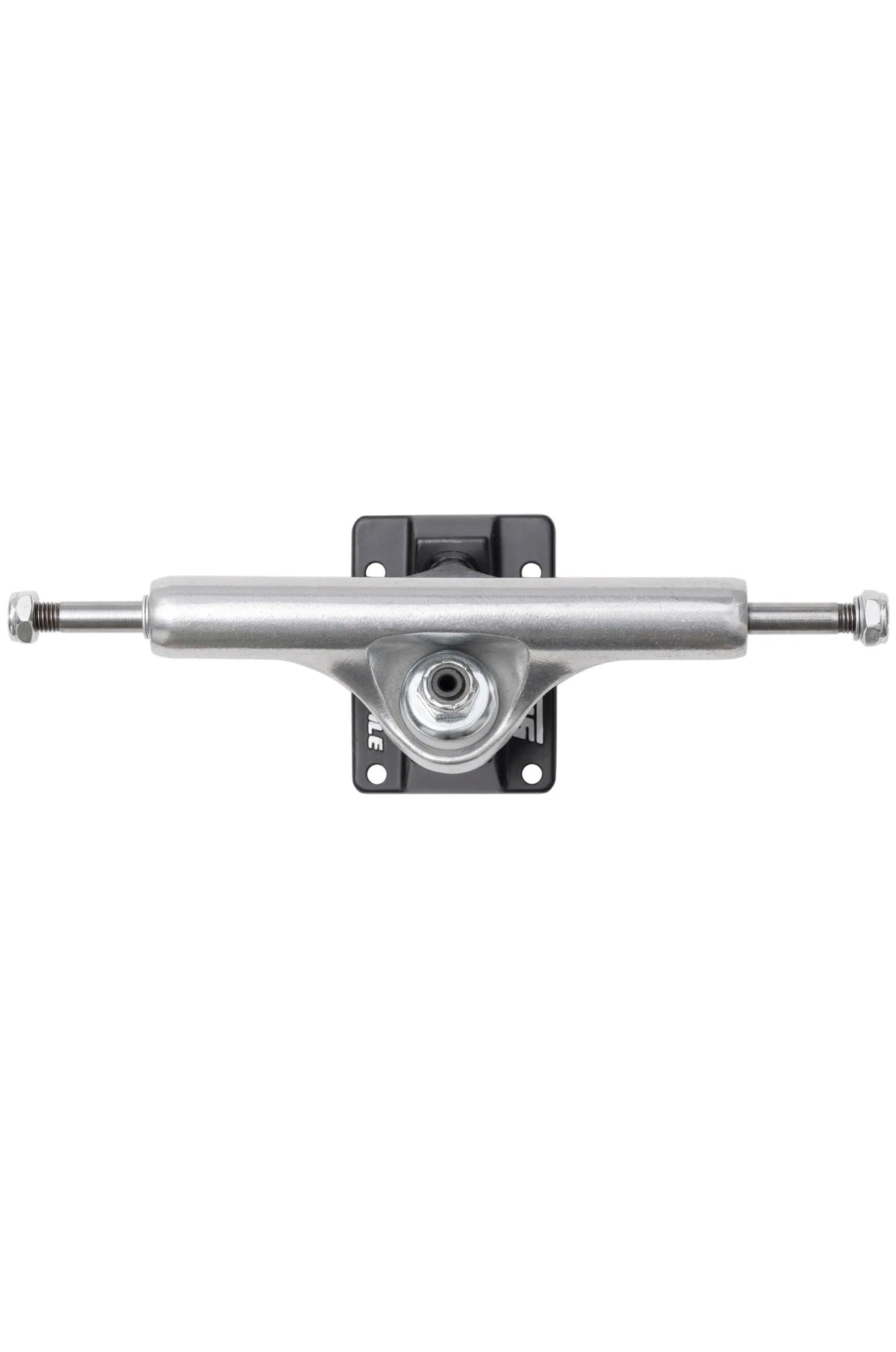 Slappys ST1 Hollow Low Profile Skateboard Trucks Black/Silver (Pair)