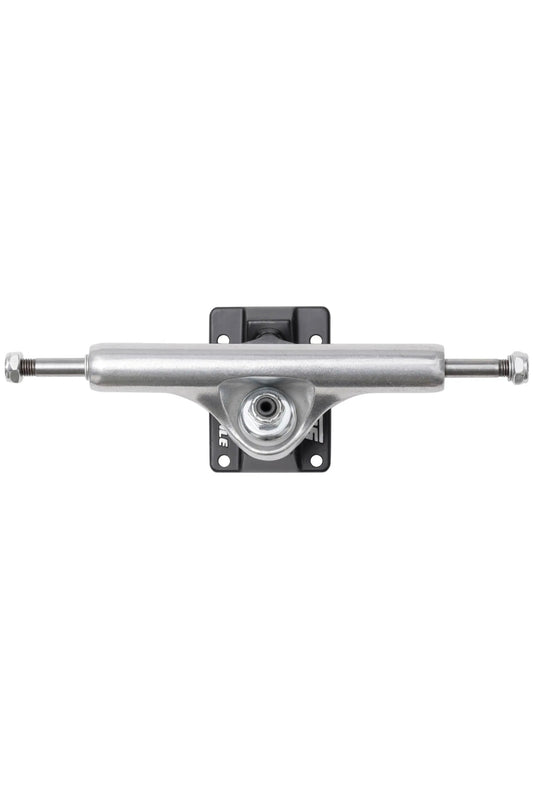 Slappys ST1 Hollow Low Profile Skateboard Trucks Black/Silver (Pair)