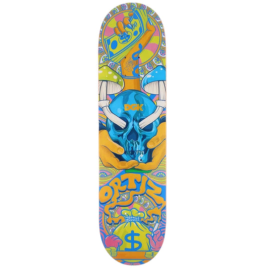 DGK Ortiz Ghetto Psych Pro Skateboard Deck 8.25"