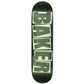 Baker Rowan Zorilla Brand Logo Green Foil Skateboard Deck 8"