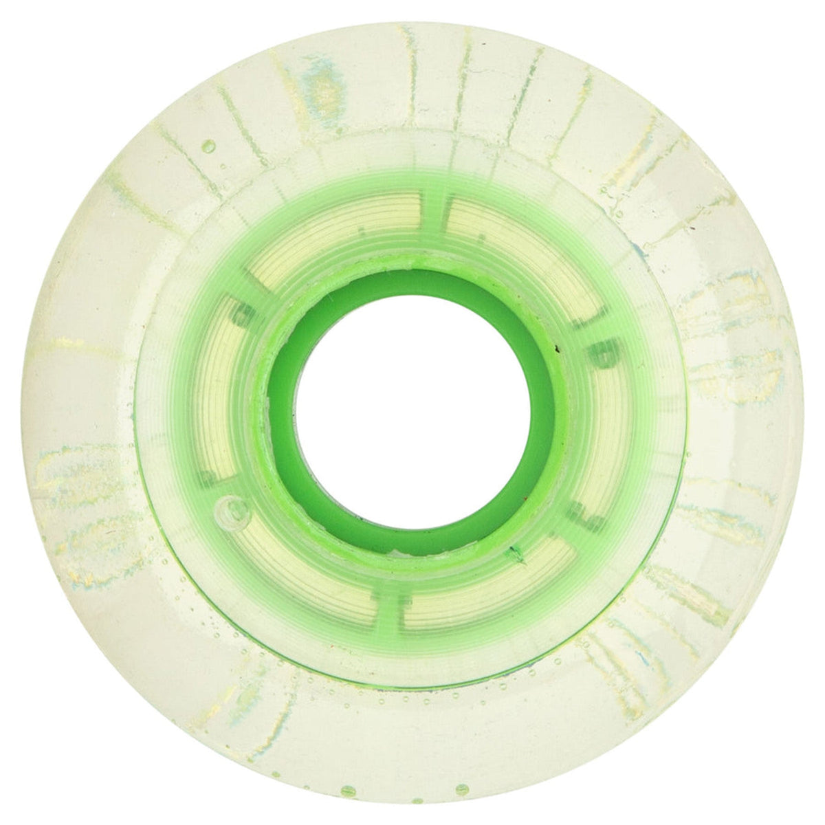 Ricta Clear Splatter Clouds Camo Green 78A 57mm Skateboard Wheels (4Pk)