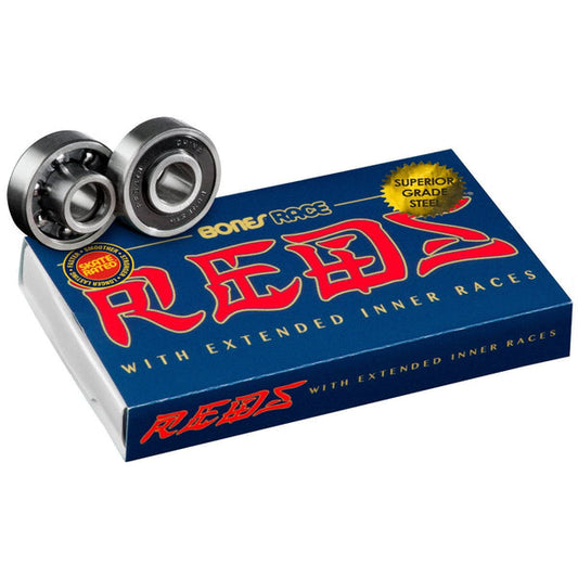 Bones Race Reds Skateboard Bearings (8Pk)
