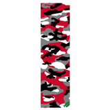 MOB Camo 9" Grip Tape Sheet - Red