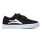 Chaussures de skate en toile pour enfants Lakai Griffin - Noir