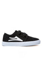 Chaussures de skate en toile pour enfants Lakai Griffin - Noir