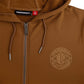 Independent Truck Co Clipper Zip Hooded Sweatshirt Brown