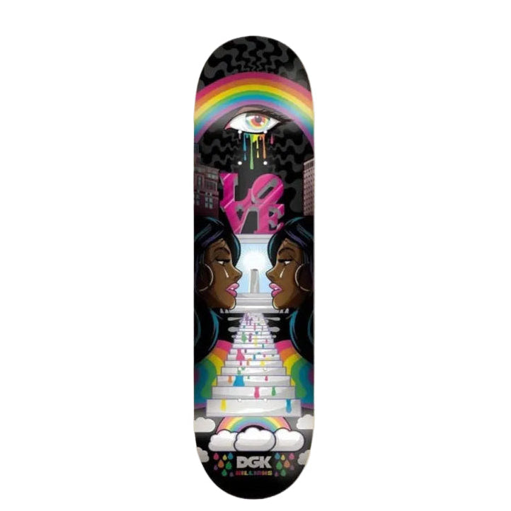DGK Williams Psych Ward Pro Skateboard Deck 8.06"