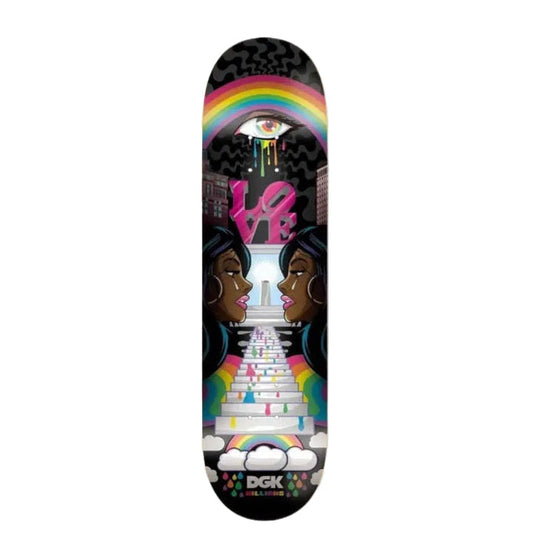 DGK Williams Psych Ward Pro Skateboard Deck 8.06"